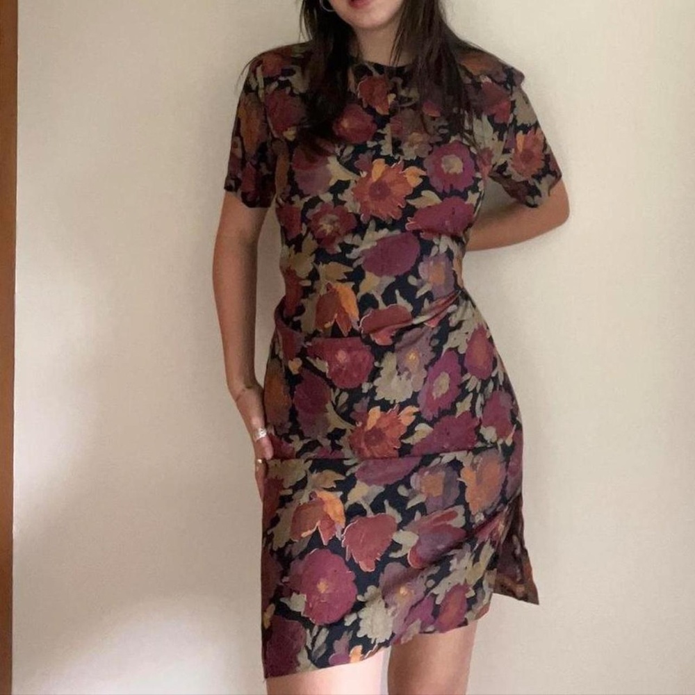 90’s vintage fall colored dress
